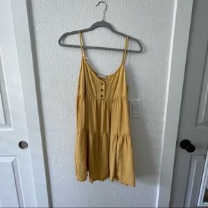 Yellow sun dress
